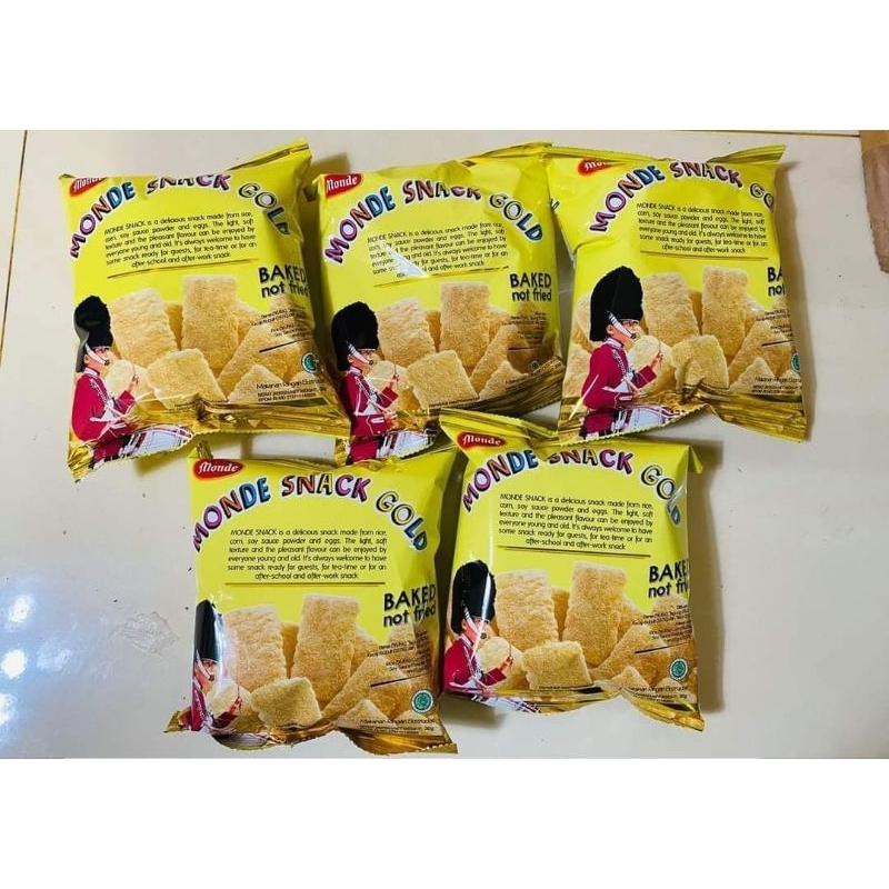 

MONDE SERENA SNACK GOLD KEMASAN 30GR SNACK NISSIN