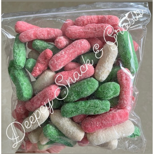 

[READY STOCK] SERBA RP. 12.000 | KERIPIK | SNACK TAI KUCING WARNA WARNI MANIS