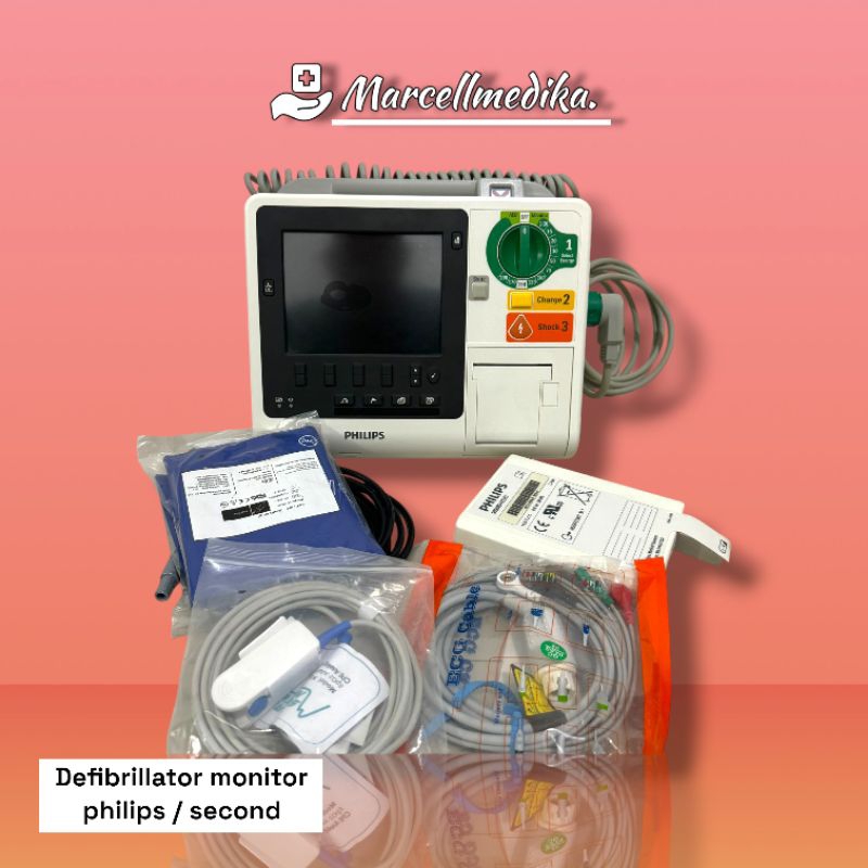 DEFIBRILLATOR MONITOR PHILIPS second