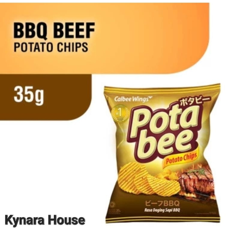 

Potabee Snack Potato Chips BBQ 40x35gr (Karton)