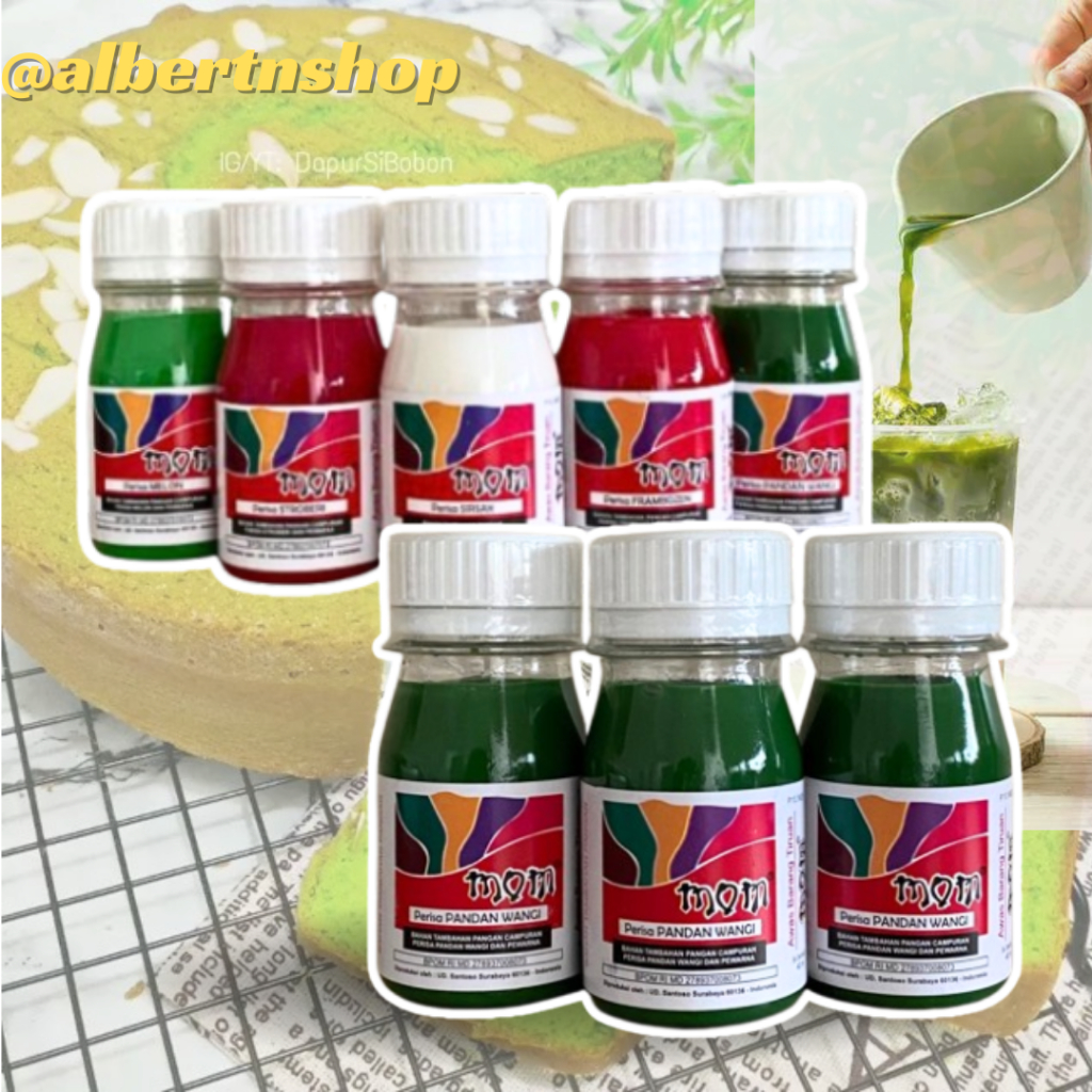 

Perisa Mom Panda 40 ml / Perisa Pasta Pewarna Makanan Minuman Rasa Pandan