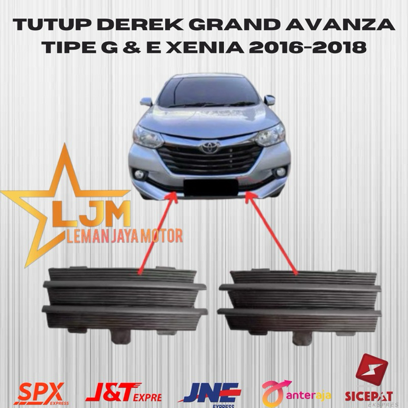 Tutup Derek Grand Avanza Tipe G & E Xenia 2016-2018