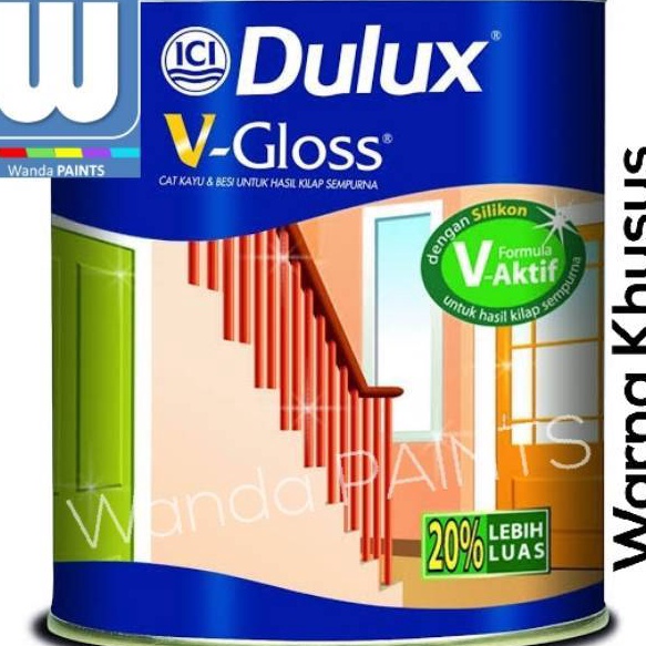 

PRODUCT TERKECE CAT MINYAK DULUX V GLOSS 1 KG WARNA KHUSUS