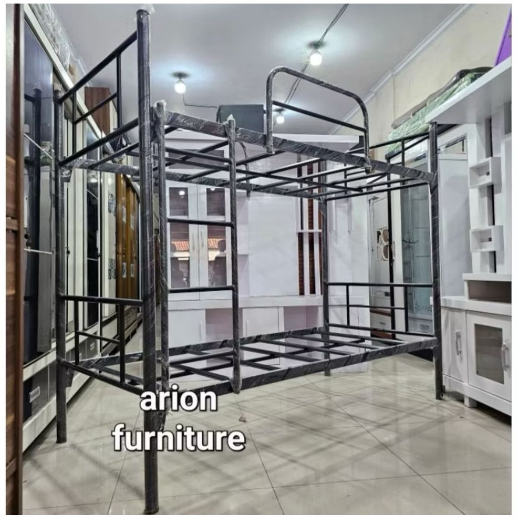 Ranjang tingkat BESI / Ranjang Stainles 90x90x200