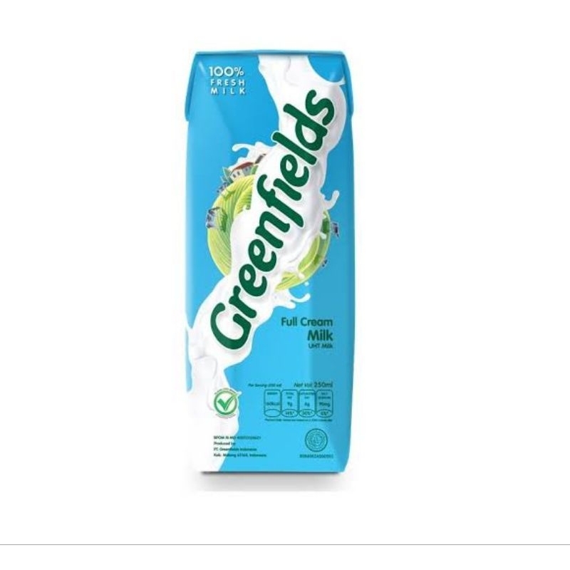 

Greenfields Susu UHT full cream 250 ml