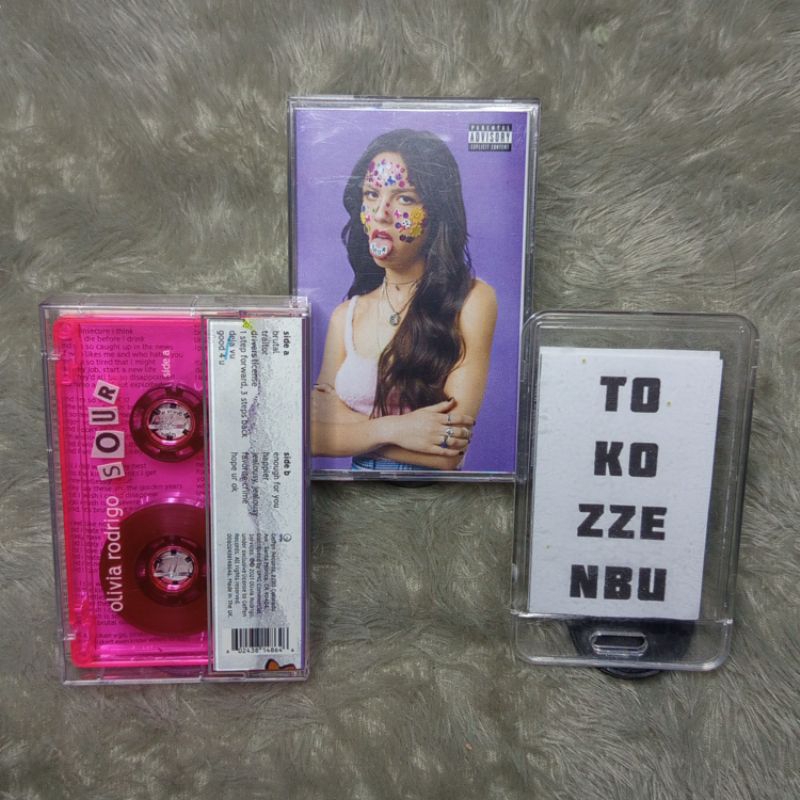 Olivia Rodrigo SOUR Cassette Tape Album Kaset Pita