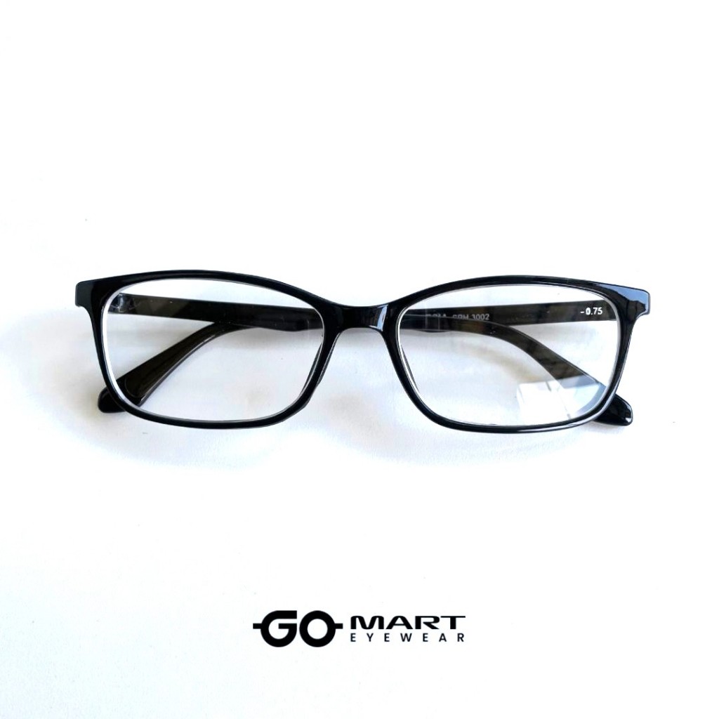 Kacamata Lensa Minus - Model Kotak Kecil - Pria/Wanita - SPH 3002