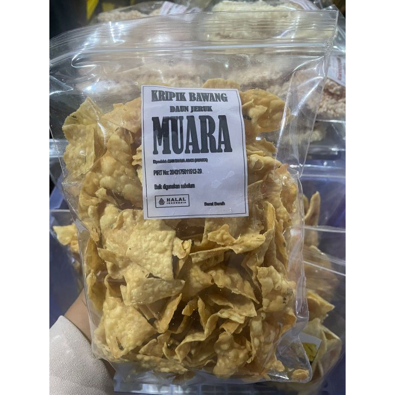 

Keripik Bawang Muara 250gr