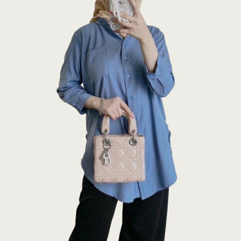 Tunik Sakilah Daily Tunik - baju kemeja long tunik - tunik model korean styl7