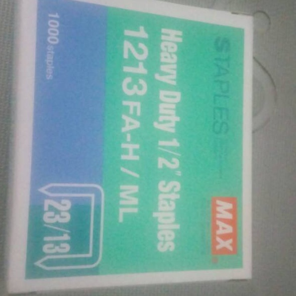 

PROMO TERMURAH ISI STAPLER BESAR 1213MERK MAX