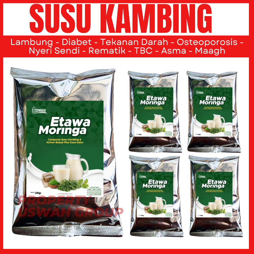 

Susu Kambing Etawa Ruqyah Uswah Bubuk Asli Original 200 Gram