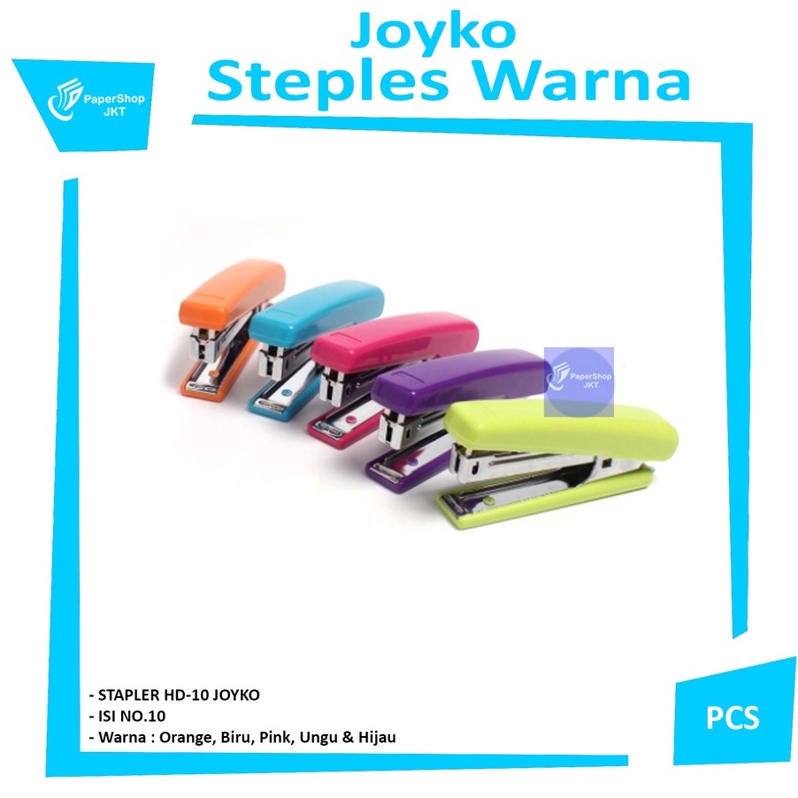 

BURUAN ORDER GAN Staples HD1D Stapler Steples Warna Pcs