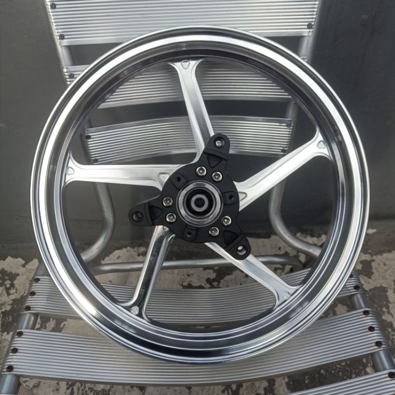 VELG AK55 VND NMAX NEW RING 14185/215-14 FREE BAUT TUBLES ORI pelek nmax 2020 2021 2022 2023 velg nm