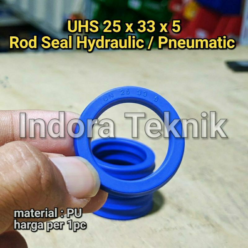 Rod Seal UHS 25x33x5  - Hydraulic Pneumatic Seal 25 33 5