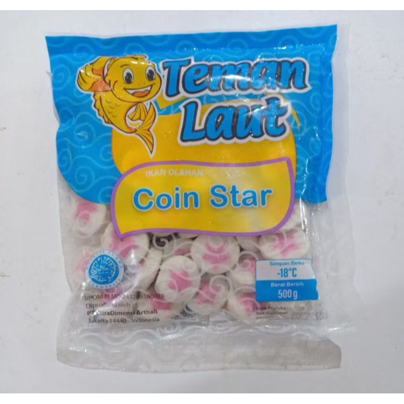 

TEMAN LAUT COIN STAR 500 GR