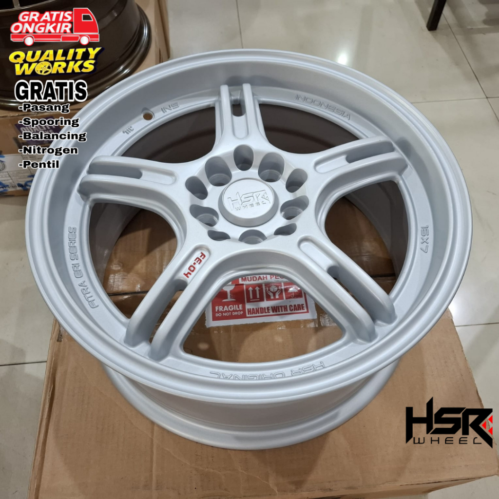 Velg Mobil Suzuki XL7, Ertiga, Ring 16 Lebar 7 Et42 Velg Racing Hsr Fe04