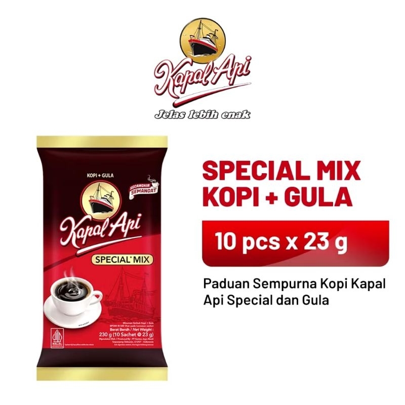

Kapal api special mix 1pack(10x23)