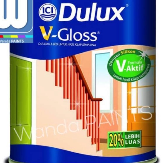 

STOK TERBARU CAT MINYAK DULUX V GLOSS 1 KG WARNA STANDARD