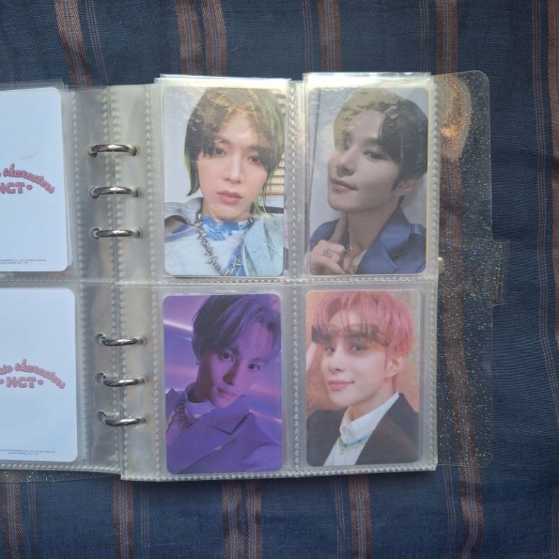 (ready stock) nct pc photocard – yuta jungwoo yangyang binder resonance 2020