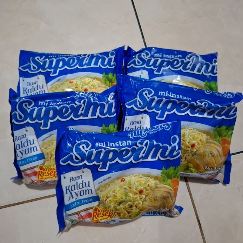 

Mie Instan Supermie @5bungkus