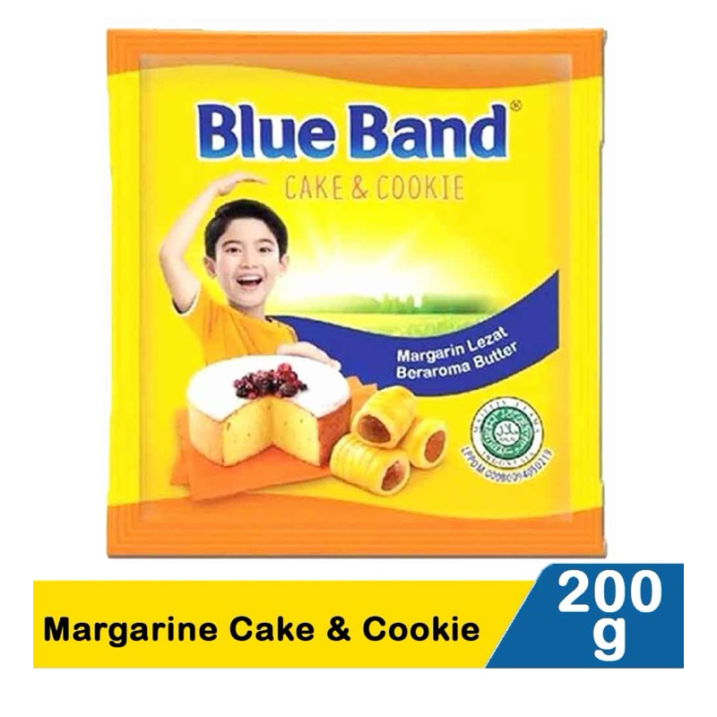 

Blue Band Margarine Cake Cookie Sachet 200 gram