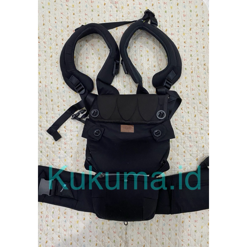 Gendongan Baby Hipseat SSC Najell Black Like new