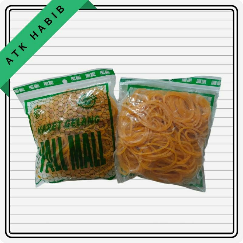 

Karet Gelang Kuning Mahoni 14mm Karet Kuning Kecil