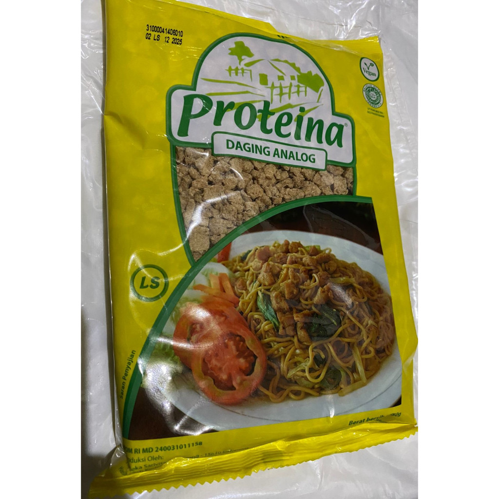 

proteina daging analog 250g / daging olahan