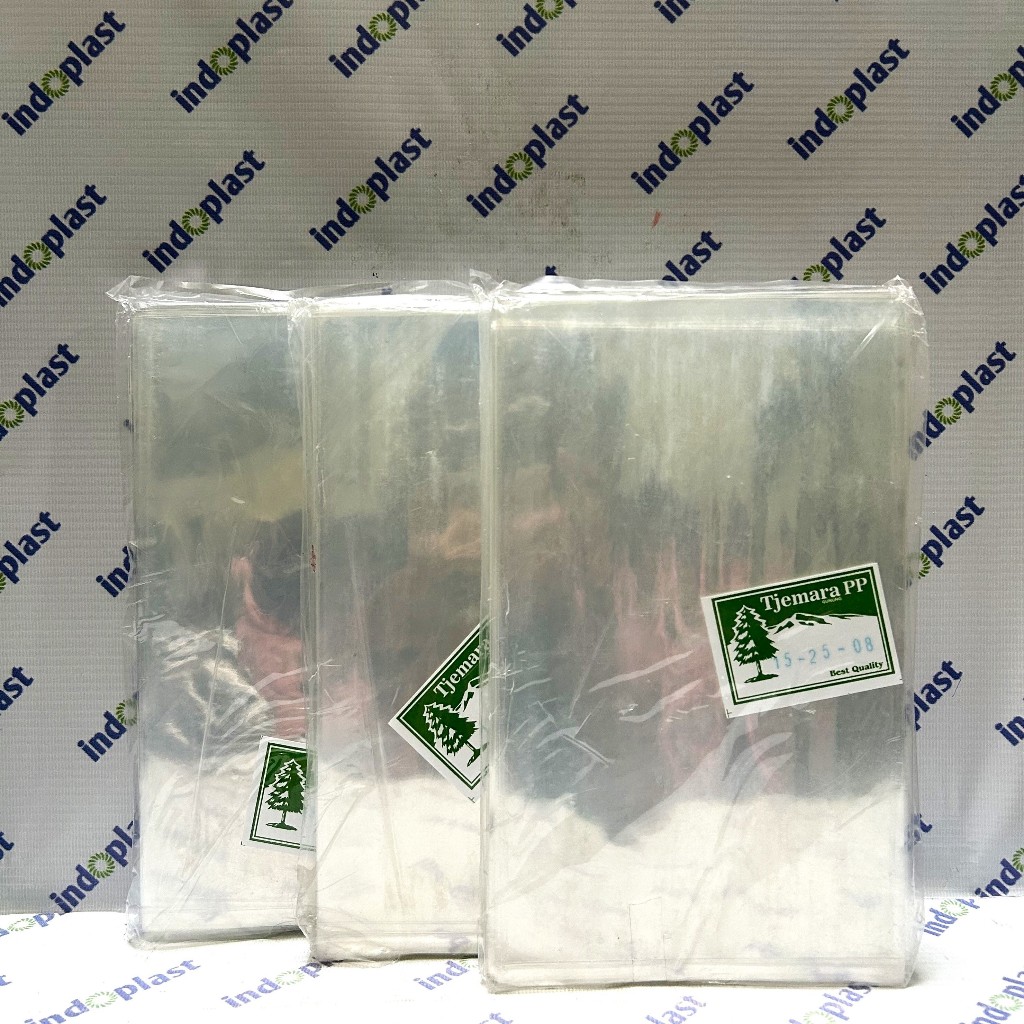 PLASTIK PP TJEMARA TEBAL 08 MIKRON - 15x25