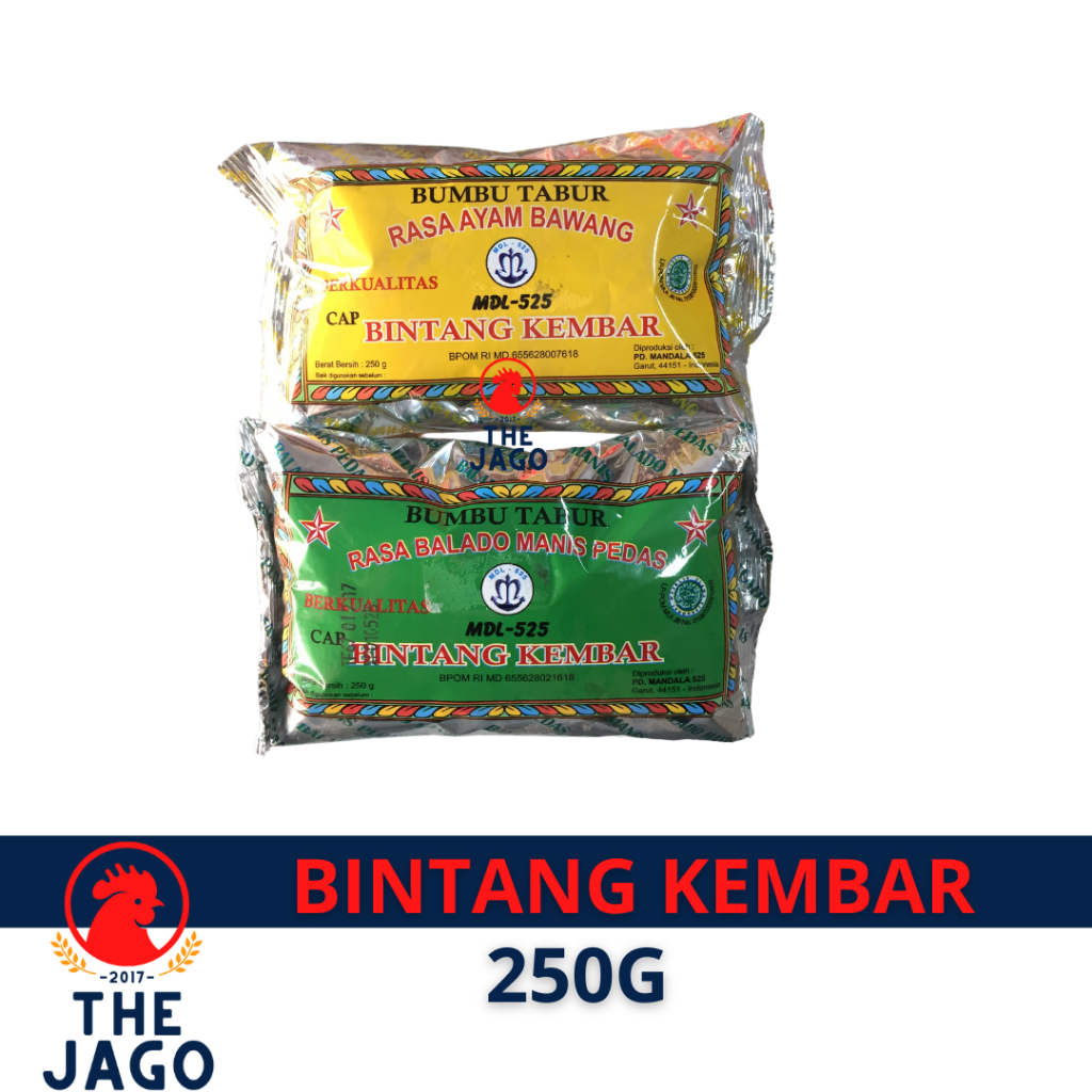 

Bintang Kembar MDL Bumbu Tabur Ayam Balado 250gr