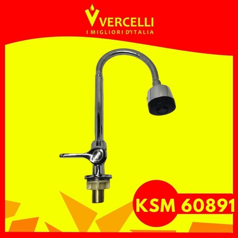 GROSIR 6 pcs Kran Tanam Angsa Fleksibel Vercelli 60891 // Kran Fleksibel // Kran Angsa // Kran Tanam