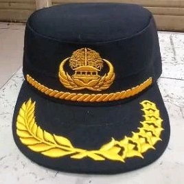 topi komando korpri warna hitam