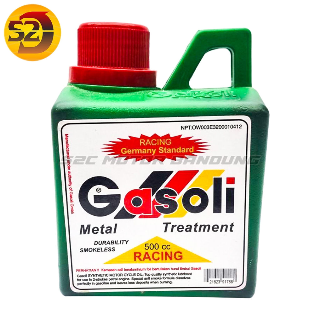 OLI SAMPING 2 TAK 500ml GASOLI 2T RACING DURABILTY SMOKELESS 100% ORIGINAL