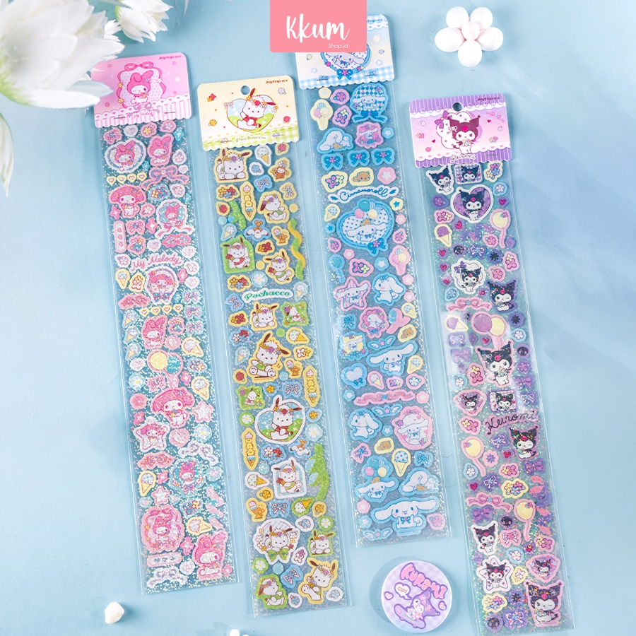 

Sticker Lucu Motif Karakter Sanrio Aesthetic DIY