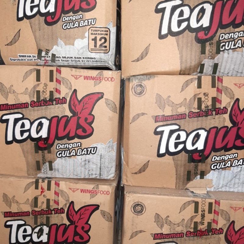 

Tea Jus All Varian 1 Karton Isi 6pack Atau 360pcs