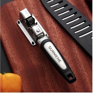 Asah Pisau Stainless Steel Pengasah Gunting Asahan Pisau Dapur Grinder Chopper High Quality Kitchen