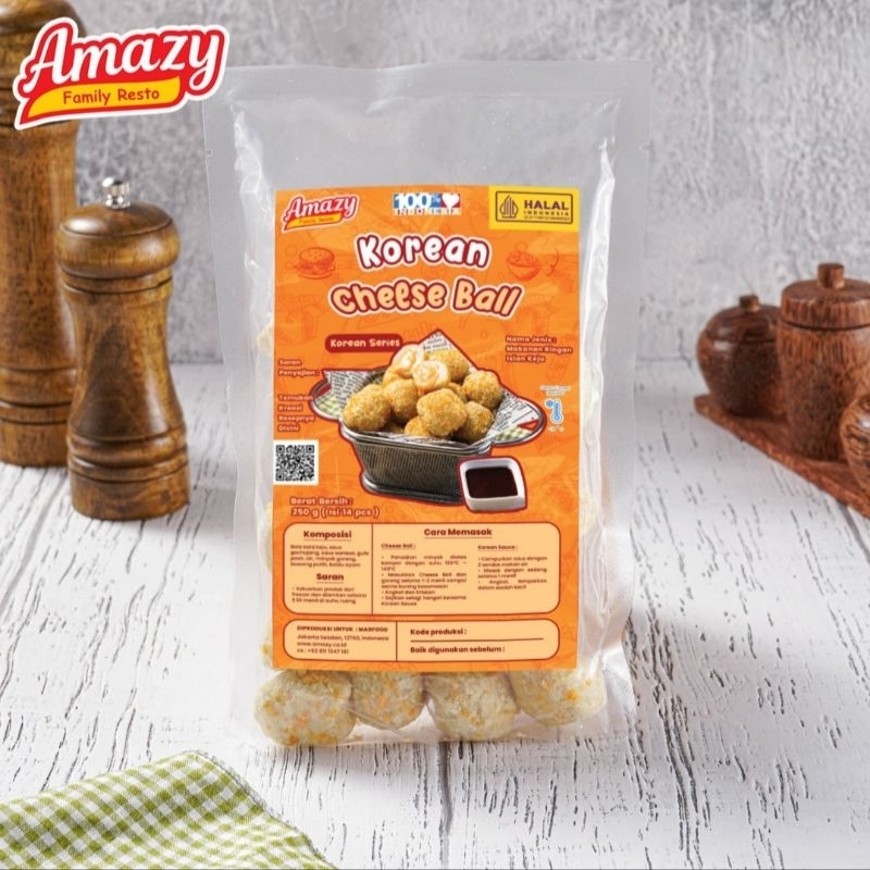 

Amazy Korean Cheese Balls + Saus (Halal)