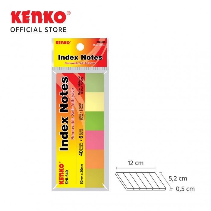 

STICKY NOTE INDEX KENKO SNI-640