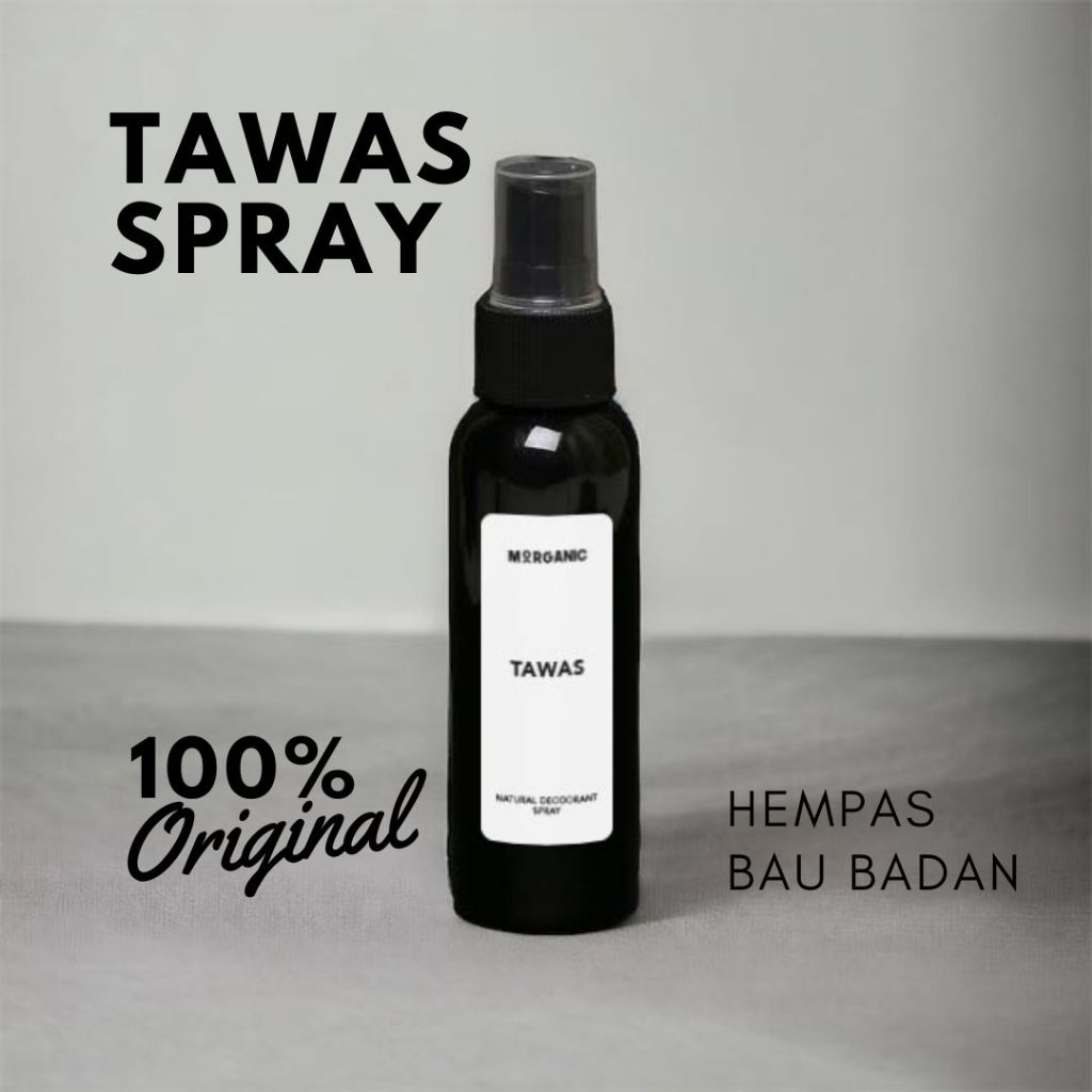 Tawas Spray 100ML / DEODORANT SPRAY TAWAS CAIR / DEODORANT SPRAY TAWAS