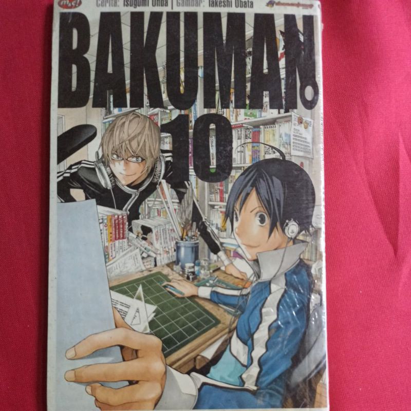 Komik Bakuman 10 (segel)