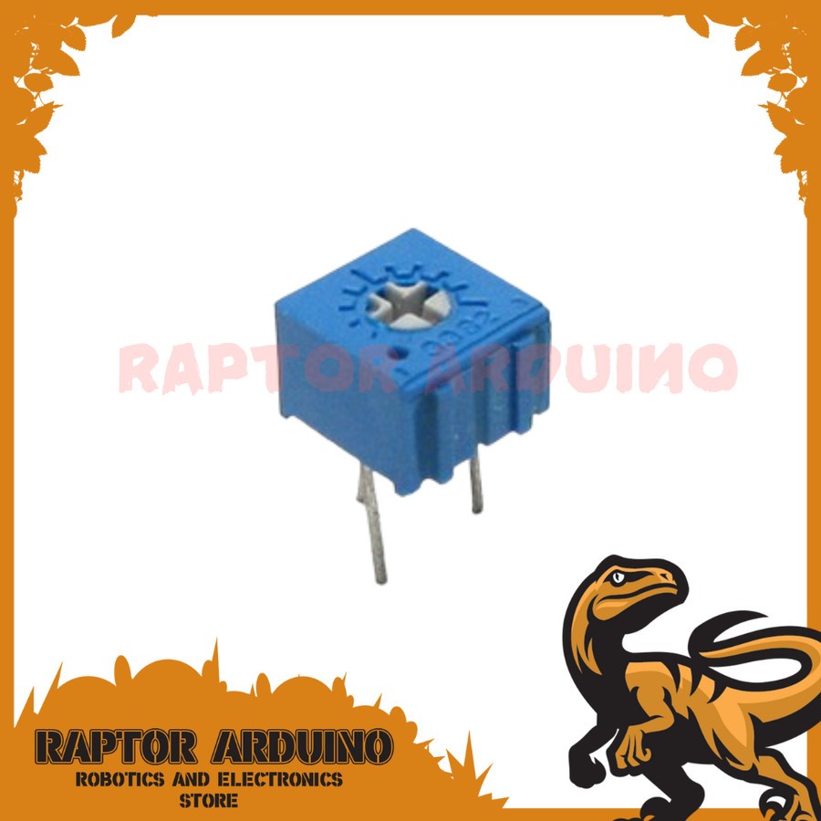 Adjustable 3362P trimpot variabel resistor Presisi 105 1M 3362 P VR