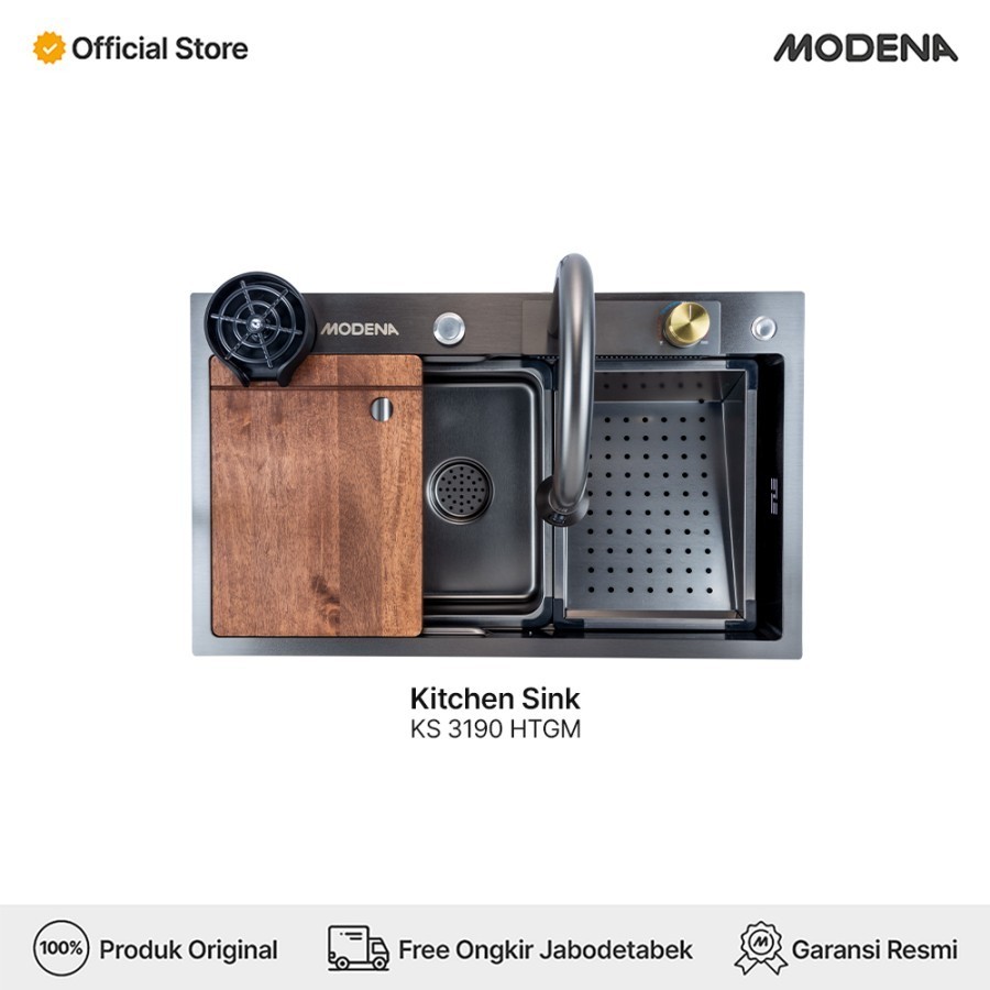 Modena Sink Multifunctional Kitchen KS 3190 HTGM / KS3190 HTGM