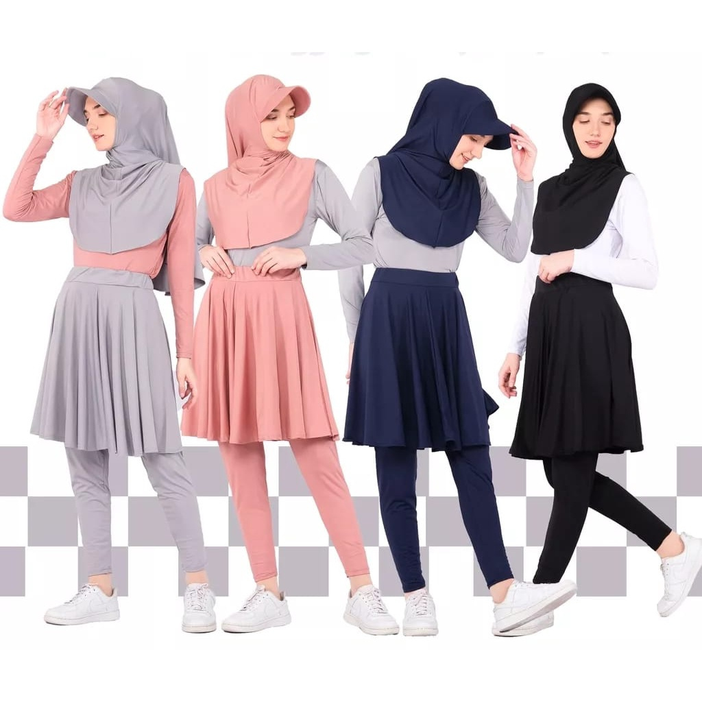 LEGGING ROK OLAHRAGA WANITA LEGGING ROK SPORT