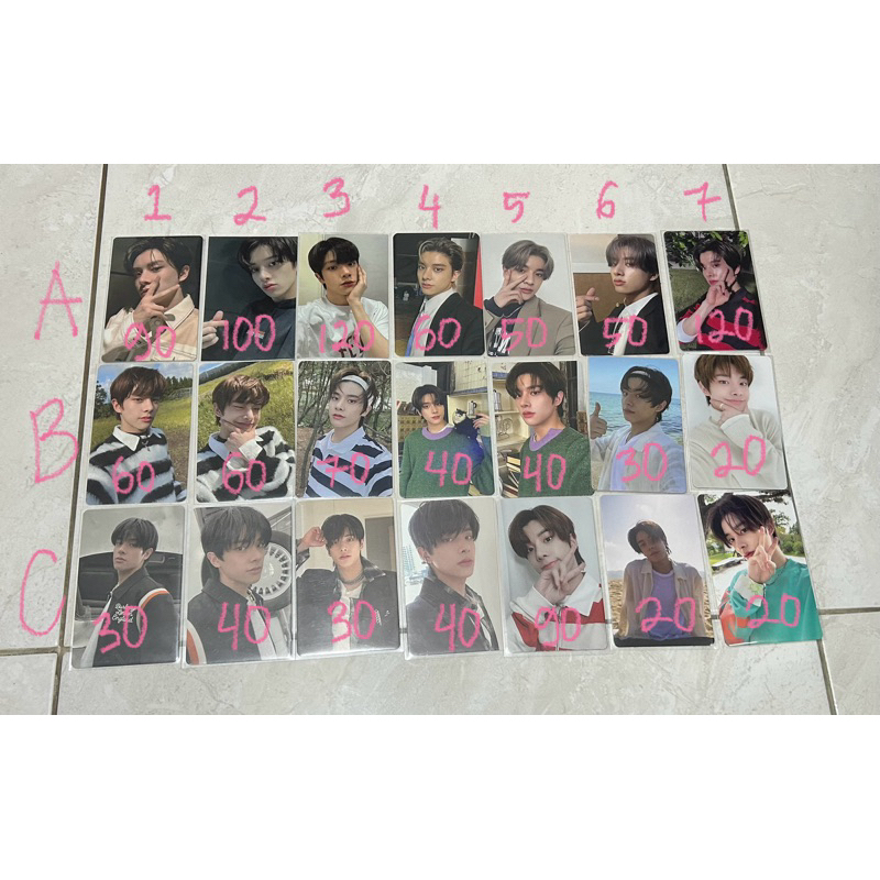 photocard pc enhypen jake fleet ld uni