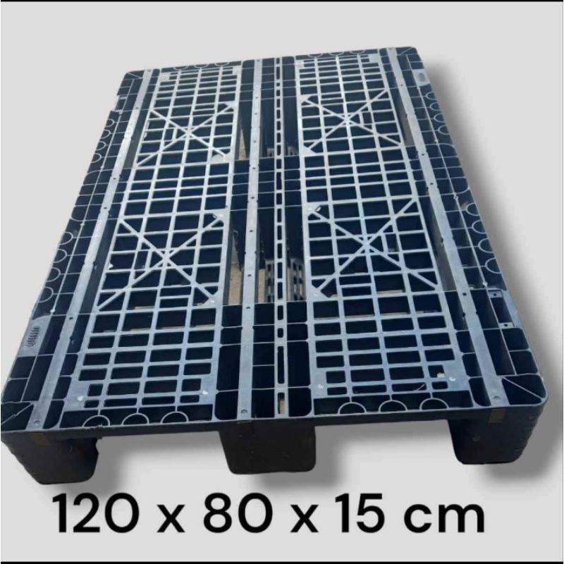 palet plastik tatakan barang wana hitam berkualitas