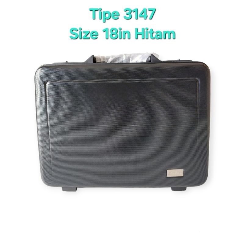 Briefcase President Koper Dokumen Koper Duit Tas Kantor Fiber ORI