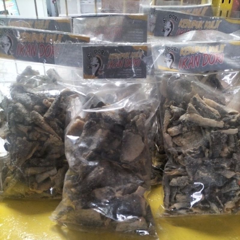 

kerupuk kulit ikan dori/patin 250gr