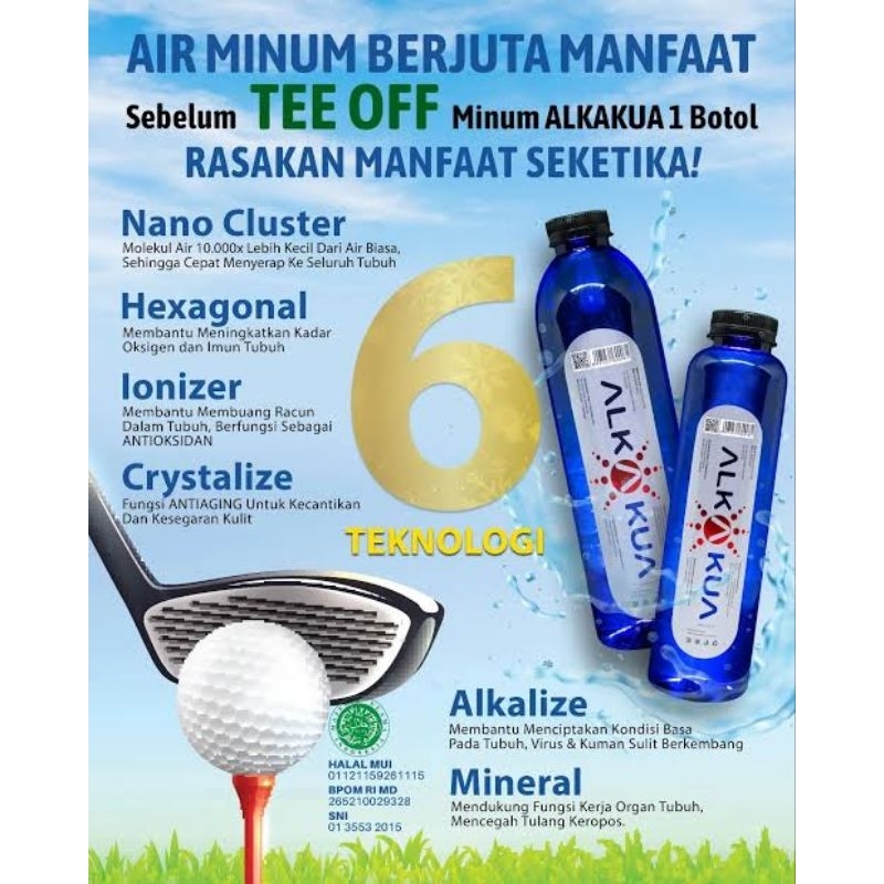 

KCH2S - ALKAKUA AIR MINUM KESEHATAN 280ML