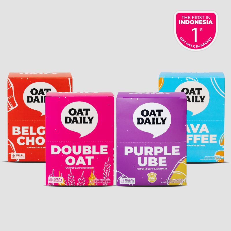 

Oat Daily Flavored Oat Powder (48 pcs / 3 box)