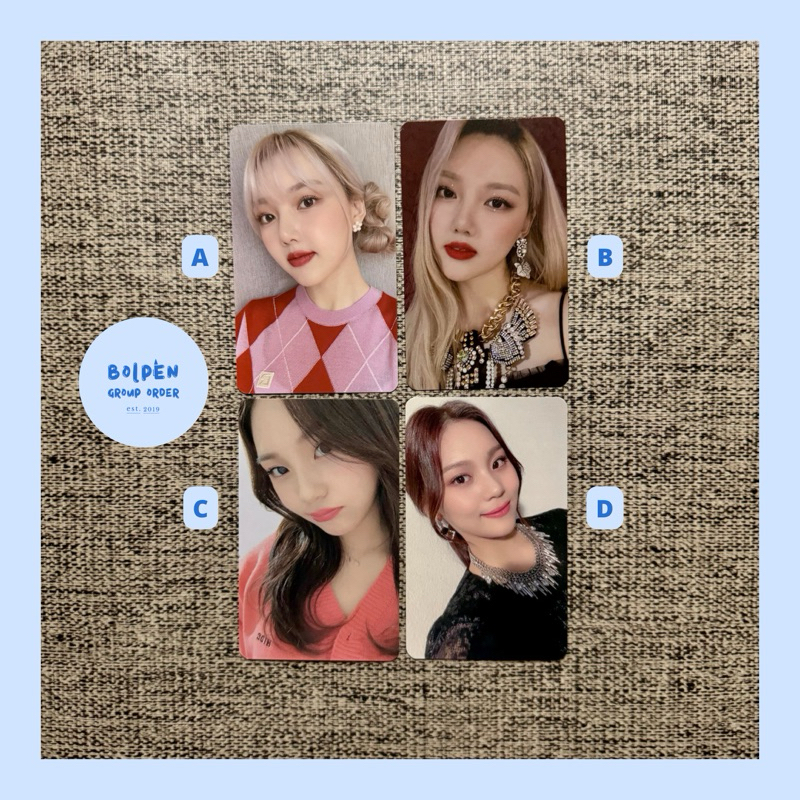 [READY STOCK] Photocard GFRIEND G C:ON GCON Concert Merch Sowon Yerin Eunha Yuju Sinb Umji